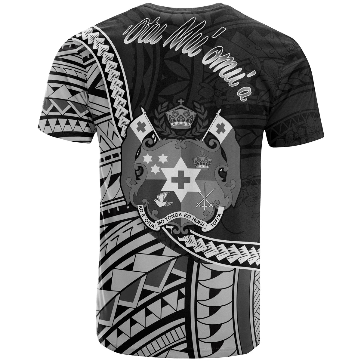 Tonga T Shirt Otu Mu omu a Polynesian Patterns - Polynesian Pride