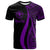Hawaii Custom T Shirt Kanaka Maoli Purple Polynesian Tentacle Tribal Pattern Unisex PURPLE - Polynesian Pride