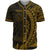 Palau Baseball Shirt - Wings Style Unisex Gold - Polynesian Pride