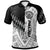 Palau Polo Shirt Symmetry Style Unisex Black - Polynesian Pride