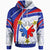 Philippines Hoodie Polynesian Pattern With Flag Unisex Red - Polynesian Pride