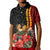 Custom Papua New Guinea Polo Shirt Unique Bird With Tropical Vintage Plant LT9 - Polynesian Pride