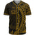 Papua New Guinea Baseball Shirt - Wings Style Unisex Gold - Polynesian Pride