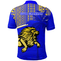 Suva Grammar School Polo Shirt Spirit Lion LT13 - Polynesian Pride