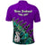 Custom New Zealand Maori Polo Shirt Fern and Manaia Version Purple LT13 - Polynesian Pride