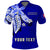 Custom Tuamotu Archipelago Polo Shirt Polynesian Pattern Islands French Polynesia LT13 Unisex Blue - Polynesian Pride