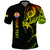 Custom Society Islands Polo Shirt Mix Pattern Leeward Islands French Polynesia LT13 Unisex Reggae - Polynesian Pride