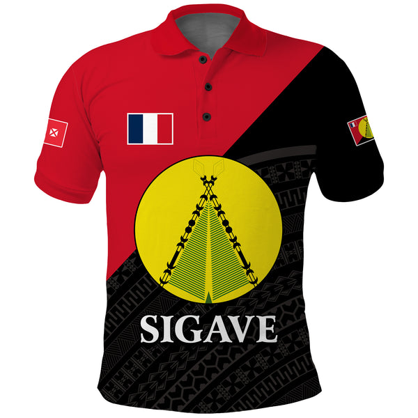Wallis and Futuna Custom Polo Shirt Proud Of Wallis and Futuna