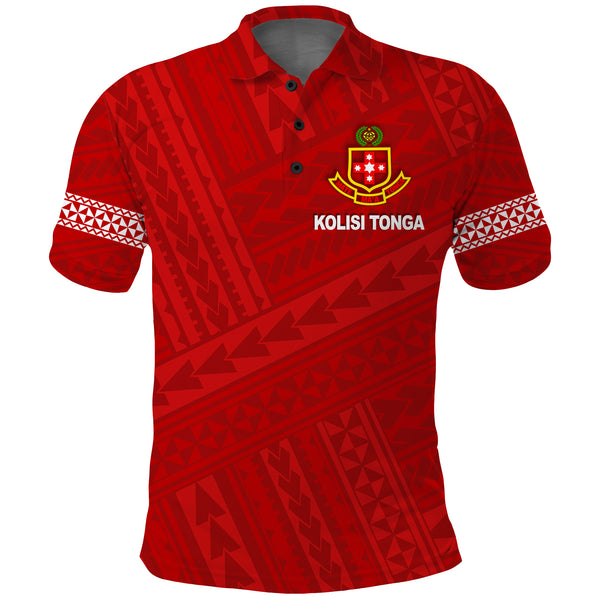 Custom Kolisi Tonga Atele Polo Shirt Tongan Tribal LT12 main image 1