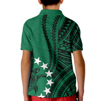 Cook Islands Mitiaro Polynesian Polo Shirt KID LT6 - Polynesian Pride