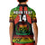 (Custom Text and Number) Samoa Rugby Polo Shirt Teuila Torch Ginger Gradient Style LT14 - Polynesian Pride