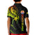 Society Islands Polo Shirt KID Mix Pattern Leeward Islands French Polynesia LT13 - Polynesian Pride