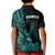 Hawaii Polynesian Polo Shirt KID Ukulele Turquoise LT13 - Polynesian Pride