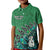 (Custom Personalised) New Zealand Maori Polo Shirt KID Fern and Manaia Version Green LT13 Unisex Green - Polynesian Pride
