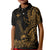 Hawaii Polynesian Polo Shirt KID Ukulele Gold LT13 Unisex Gold - Polynesian Pride