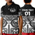 (Custom Personalised) Marquesas Islands Polo Shirt KID Marquesan Tattoo Special Style - Black LT8 Unisex Black - Polynesian Pride