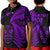 (Custom Personalised) New Zealand Haka Rugby Maori Polo Shirt KID Silver Fern Vibes - Purple LT8 Unisex Purple - Polynesian Pride