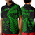 (Custom Personalised) New Zealand Haka Rugby Maori Polo Shirt KID Silver Fern Vibes - Green LT8 Unisex Green - Polynesian Pride
