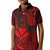 (Custom Personalised) Hawaii Kanaka Map Polo Shirt KID Red Style LT6 Unisex Red - Polynesian Pride