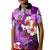 (Custom Personalised) Hammerhead shark Polo Shirt KID Hawaii Style Purple LT6 Kid Purple - Polynesian Pride