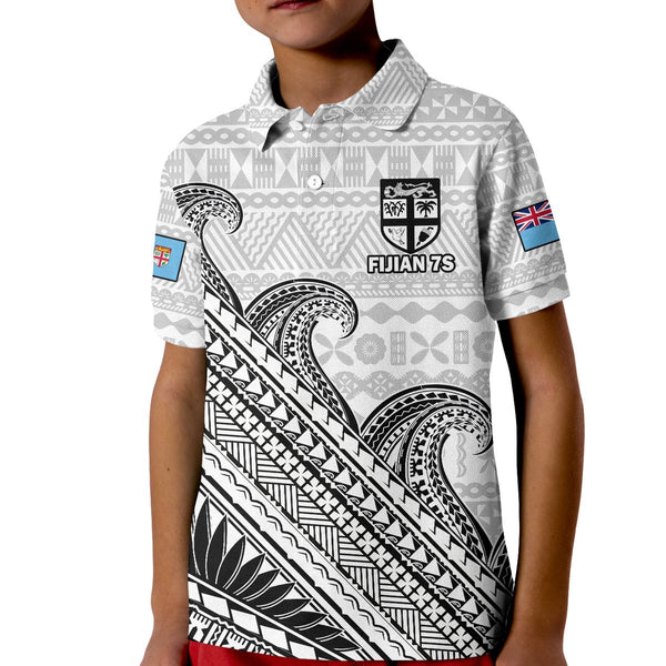 Fiji Rugby Sevens Luggage Covers Fijian 7s Tapa Polynesian Blue Ver.01 LT13