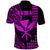 Hawaii Day Kakau Polo Shirt Proud To Be Hawaiian Purple King Kamehameha and Kanaka Maoli LT13 - Polynesian Pride