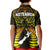 New Zealand Polo Shirt Aotearoa Fern Hei Tiki Gold Style LT13 - Polynesian Pride