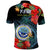 Federated States of Micronesia Polo Shirt Hibiscus Flowers FSM Seal Polynesian LT14 - Polynesian Pride