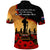 New Zealand ANZAC Polo Shirt Maori Camouflage Mix Poppies We Will Remember Them LT14 - Polynesian Pride