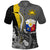 Custom Philippines Sampaguita Polo Shirt Simple Polynesian Sun Filipino LT13 Black - Polynesian Pride