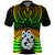 New Zealand Polo Shirt Aotearoa Fern Hei Tiki Special Style LT13 Green - Polynesian Pride