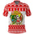 Custom Hawaii Christmas Polo Shirt Kanaka Polynesian Santa Claus Mele Kalikimaka LT14 - Polynesian Pride