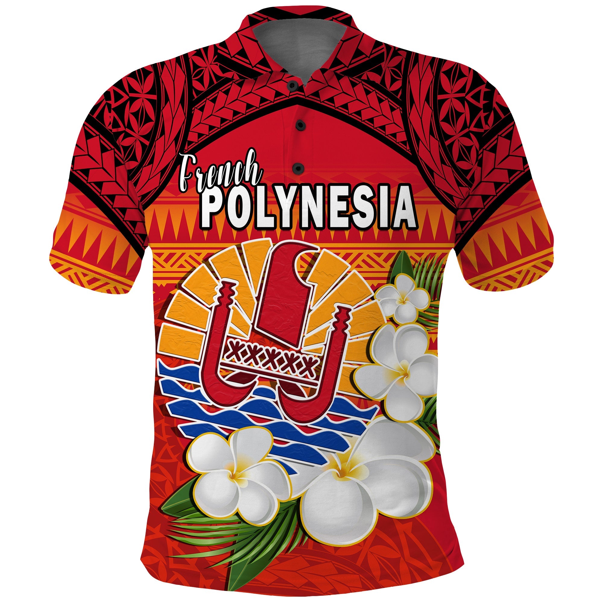 French Polynesia Polo Shirt Happy Internal Autonomy Day Special Version LT14 Adult Red - Polynesian Pride