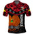 (Custom Text and Number) Papua New Guinea Rugby Polo Shirt PNG Kumuls Bird Of Paradise Black LT14 - Polynesian Pride