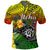Custom The Shaka Hawaii Polo Shirt Tropical Flowers Reggae Version LT13 - Polynesian Pride