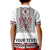 Custom Polynesian Polo Shirt Dashiki With Polynesian Tattoo Royal Version LT14 - Polynesian Pride