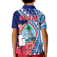 Guam Chamorro Polo Shirt KID Happy Liberation Day Latte Stone LT13 - Polynesian Pride