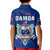 Toa Samoa Rugby Polo Shirt Siamupini Proud Blue LT13 - Polynesian Pride