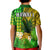 Hawaii Pineapple Polo Shirt KID Plumeria Frangipani Mix Tribal Pattern LT13 - Polynesian Pride