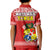 Tonga Rugby Polo Shirt Mate Maa Tonga Pacific Ngatu White LT14 - Polynesian Pride