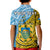 (Custom Personalised) Tuvalu 1978 Polo Shirt KID Happy 44th Independence Anniversary Polynesian Pattern LT14 - Polynesian Pride