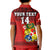 (Custom Text and Number) Tonga Rugby Polo Shirt KID Mate Maa Tonga Pacific Ngatu Black LT14 - Polynesian Pride