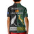 South Africa Protea and New Zealand Fern Polo Shirt Rugby Go Springboks vs All Black LT13 - Polynesian Pride
