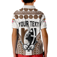 Custom Fiji Rugby Bati Polo Shirt Proud Tapa Pattern LT13 - Polynesian Pride