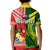 (Custom Personalised) Tonga And Australia Rugby Polo Shirt KID Mate Maa Tonga Mix Kangaroos LT14 - Polynesian Pride