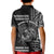 Hawaii Polo Shirt Kakau Warrior Helmet Gradient White Polynesian LT14 - Polynesian Pride
