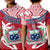 Custom Samoa Polo Shirt Samoan Coat Of Arms With Coconut Red Style LT14 Kid Red - Polynesian Pride