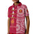 (Custom Personalised) Beulah Tonga College Polo Shirt KID Tongan Ngatu Pattern LT14 - Polynesian Pride