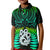 New Zealand Polo Shirt Aotearoa Fern Hei Tiki Green Style LT13 - Polynesian Pride