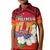 French Polynesia Polo Shirt Happy Internal Autonomy Day Special Version LT14 Kid Red - Polynesian Pride